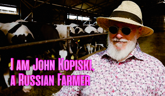 From London businessman to Russian dairy farmer