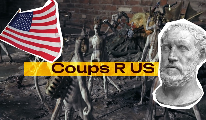 Does the USA uphold its dominance through orchestrating regime changes?