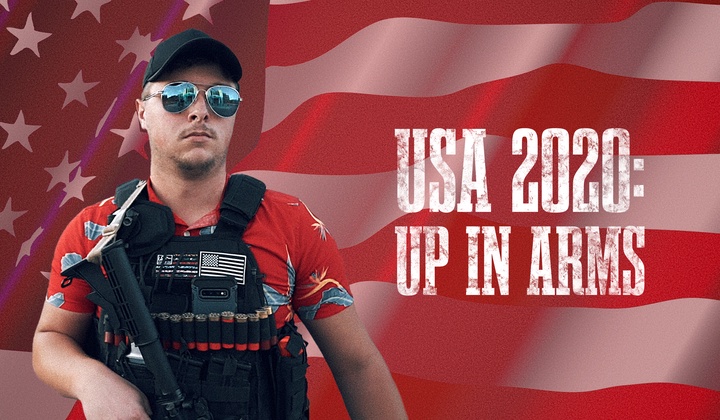 Militarised groups on why they’re preparing for another civil war in the US 