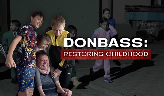 Orphans from Donbass hope for a better future in Russia