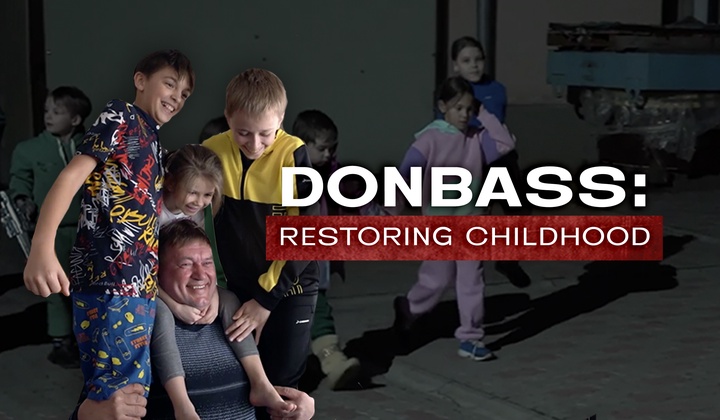 Orphans from Donbass hope for a better future in Russia