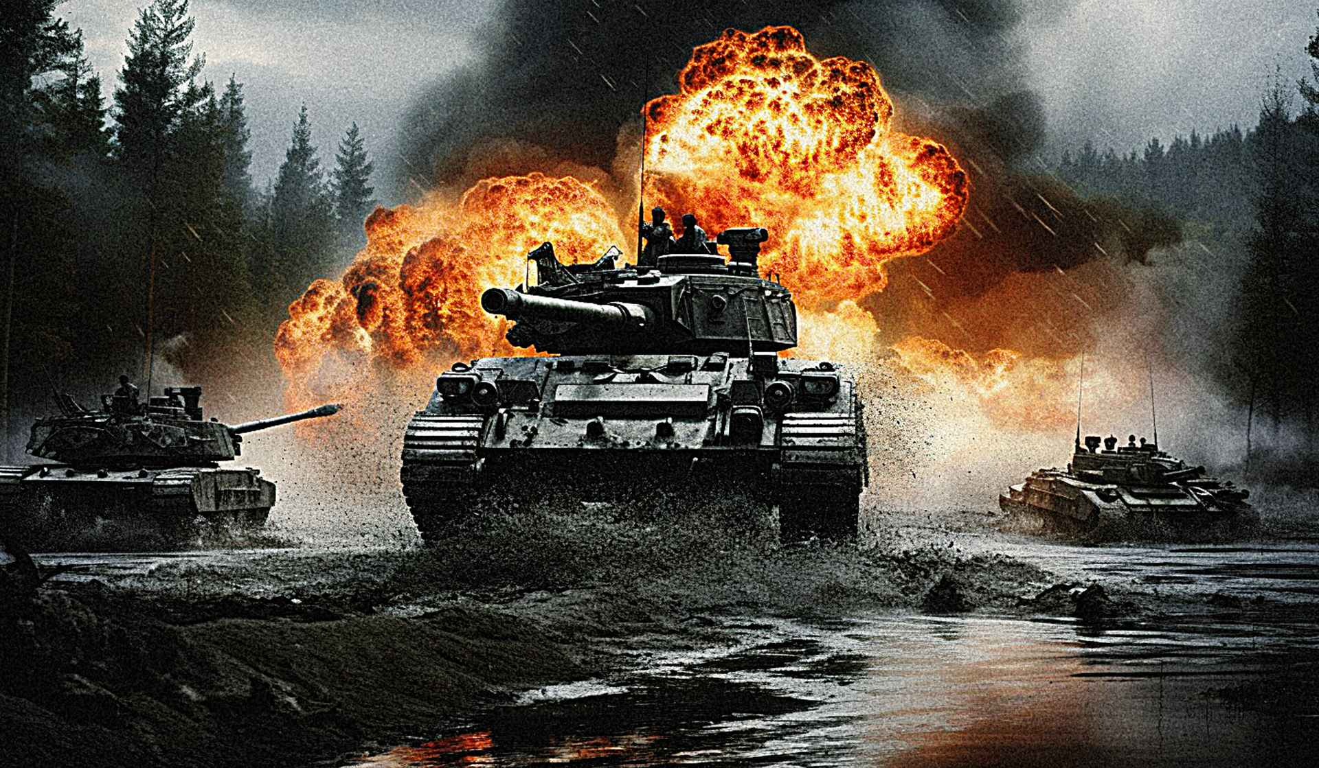 Beware of tanks! 