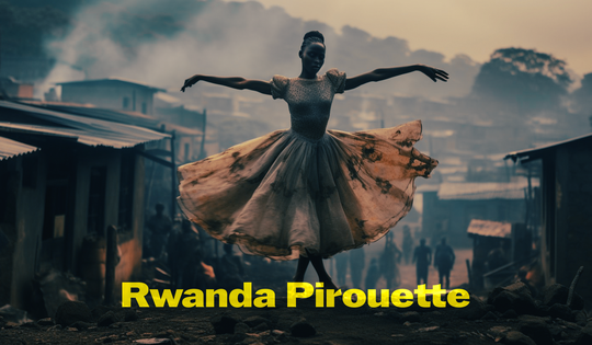 How do ballet schools contribute to Rwanda’s transition to peace and stability?