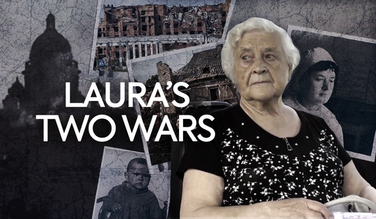 Leningrad Siege survivor relives the hostilities under shelling in Donbass