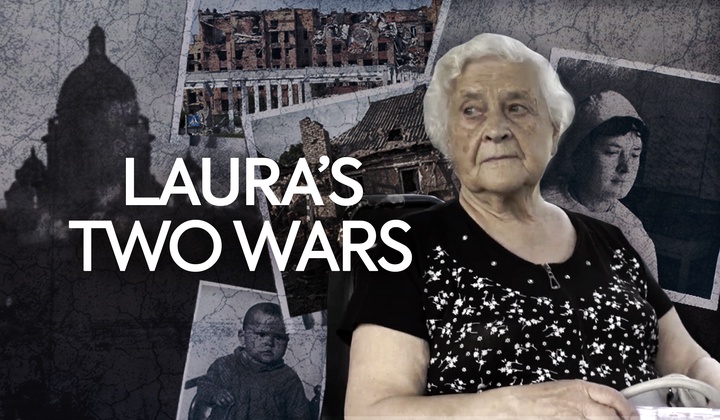 Leningrad Siege survivor relives the hostilities under shelling in Donbass