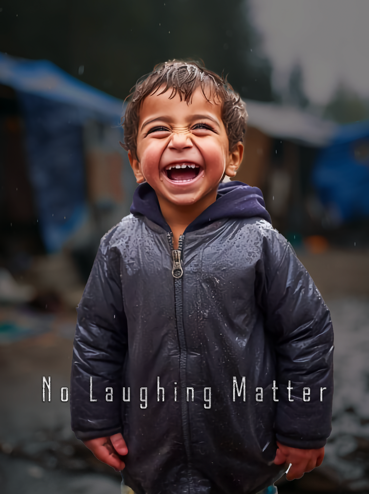 When refugees find their smiles again...