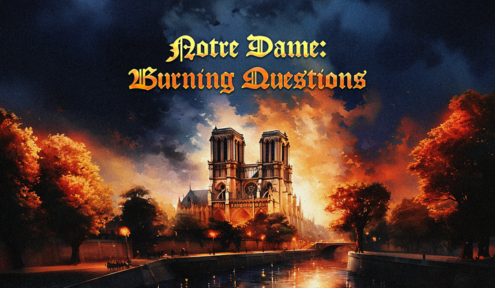 Why the Paris cathedral fire happened at just the right moment