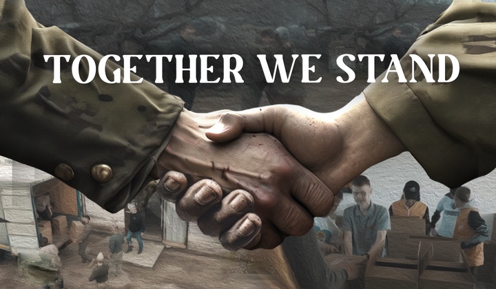 Chechen war veterans and volunteers help people of liberated Donbass