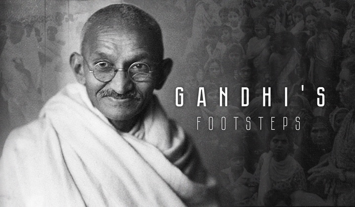 Barefoot Mahatma followers confronting capitalism