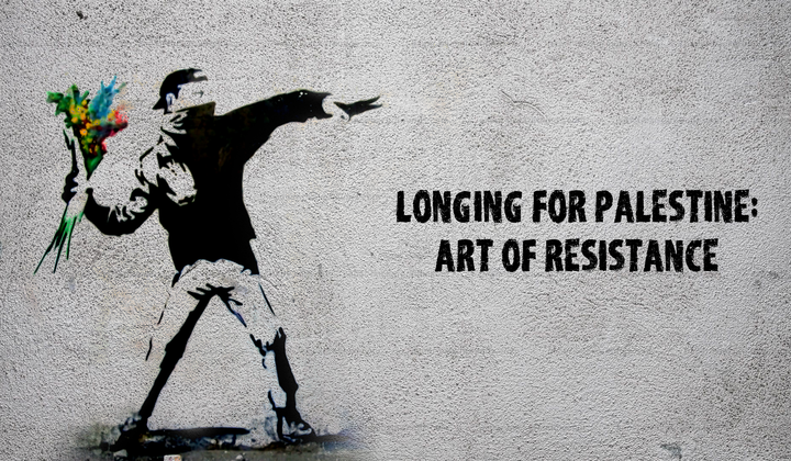 Palestinians turn instruments of death into installations, graffiti, and rap