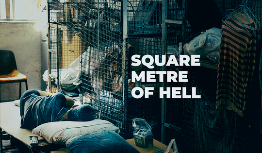 What is life like for those trapped inside Hong Kong’s coffin homes?