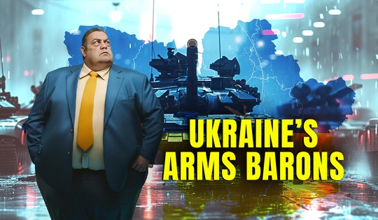 Who is behind the ongoing weapons trafficking in Ukraine?