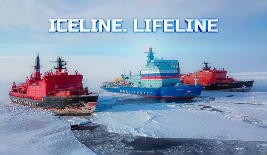 Russian icebreakers open new trade routes through the Arctic