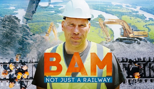 Massive Siberian railway expanded as Russian workers battle -60C temps