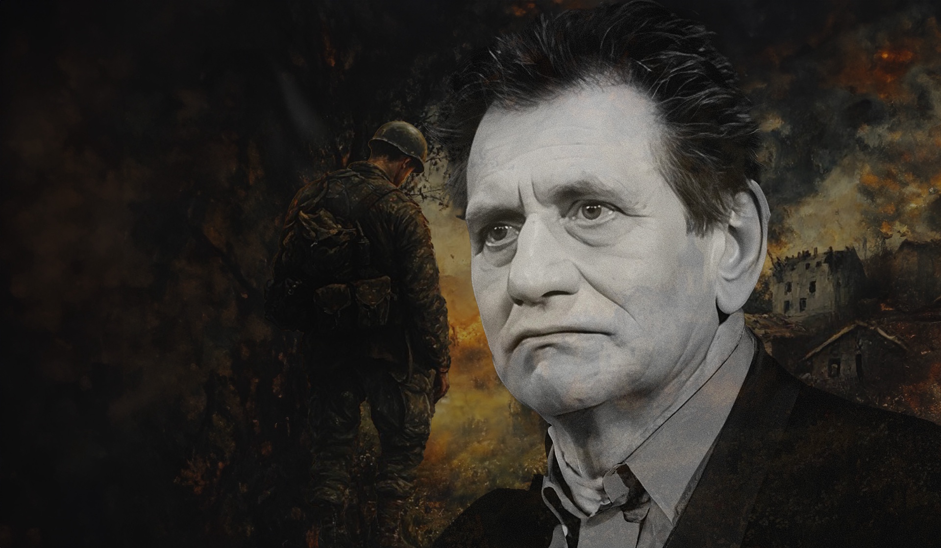 Шёл солдат мимо шахт и пожарища