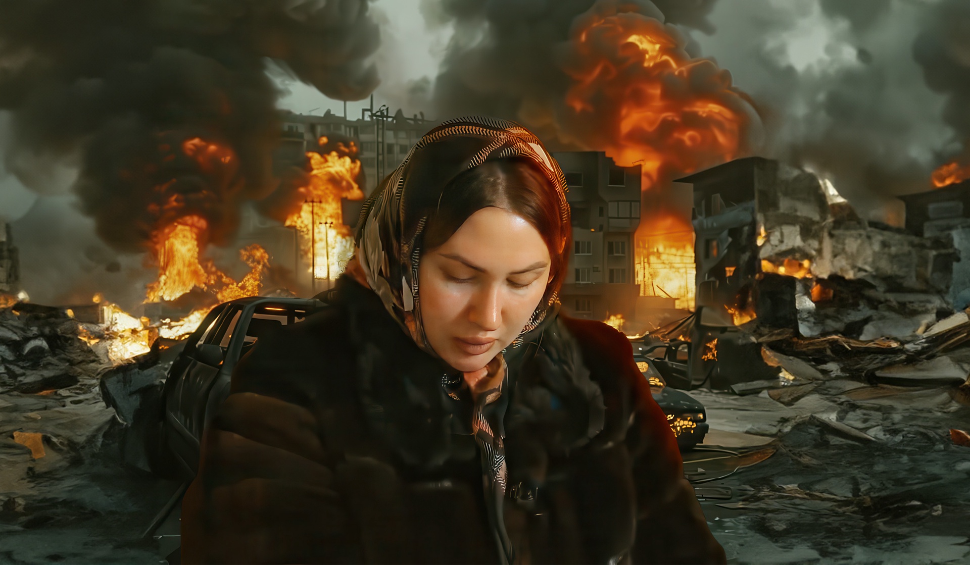 Donbass. Girl on Fire