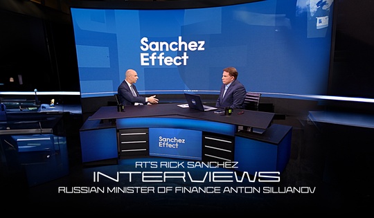 Russian Finance Minister discusses sanctions and Russia’s economic trajectory with Rick Sanchez