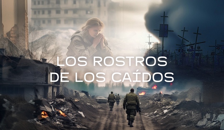 Voluntarios localizan, identifican e entierran los cuerpos de civiles en Donbass.