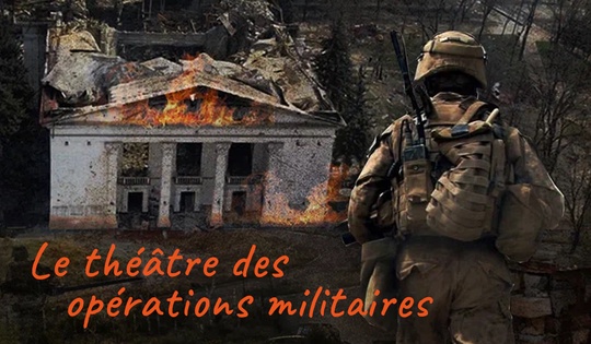 Des artistes du théâtre du Donbass ont pris les armes.