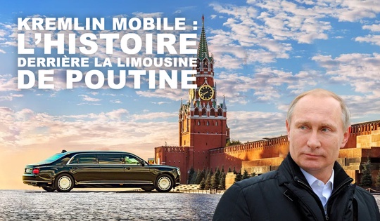 Découverte de l’Aurus, la prestigieuse nouvelle voiture officielle du président russe.