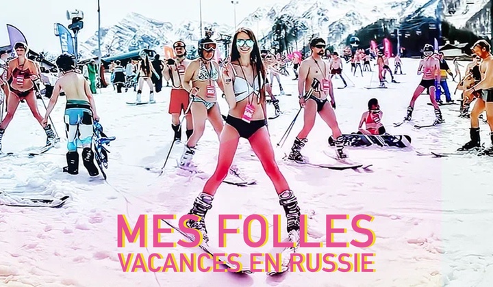 Skier à moitié nu, nager dans l'eau glacée : les loisirs les plus insolites des Russes !