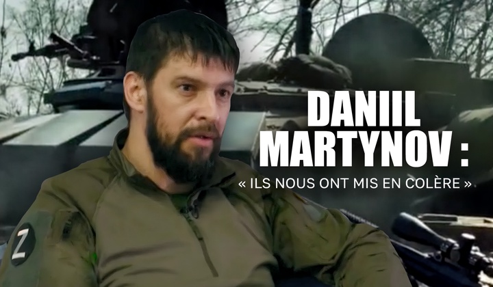 Russe et commandant d’un bataillon tchéchène dans le Donbass. 