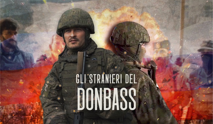 I volontari internazionali affrontano il neonazismo ucraino.