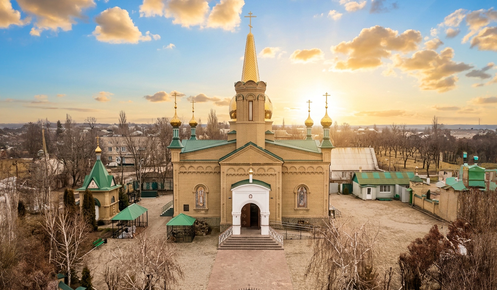 Александро-Невский храм в Дебальцево