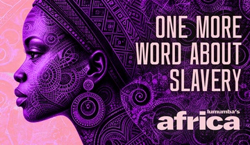 One more word about slavery