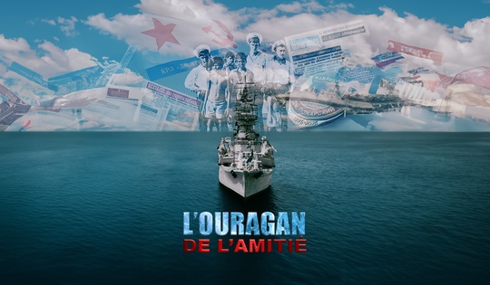 En 1975, la marine soviétique participe à la reconstruction de l'île Maurice ravagée par le cyclone Gervaise