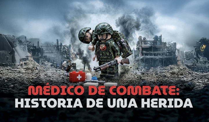 ¿Cómo se llega a ser médico de combate?
