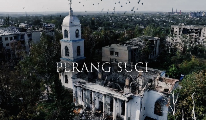 Imam Ortodoks menuju garis depan Donbass
